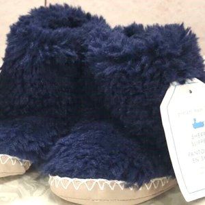 SHO1 - Pottery Barn SHERPA SLIPPERS Toddler Size Small Pottery Barn Slipper